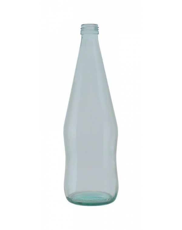 Bottiglia sagomata 50cl con tappo bianco